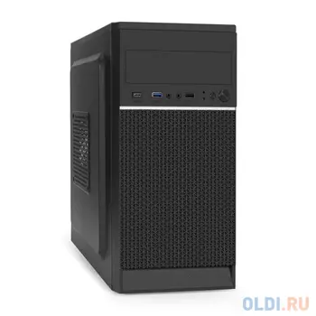 Корпус Minitower ExeGate MA-540-XP400 (mATX, БП XP400, 1*USB+1*USB3.0+1*TypeC, аудио, черный)