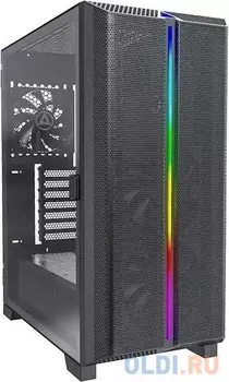 Корпус Montech Sky One Lite черный без БП ATX 5x120mm 5x140mm 2xUSB3.0 audio bott PSU