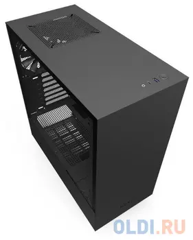 Корпус NZXT H510 CA-H510B-B1 черный без БП ATX 2x120mm 1xUSB3.0 1xUSB3.1 audio bott PSU