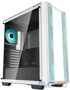 Корпус ПК без блока питания/ Deepcool Case CC560-WH-100034 WHITE NO FAN Edition