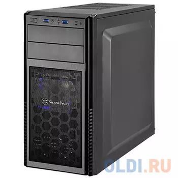 Корпус Silverstone Precision [SST-PS11B-W] , ATX, без БП ( ATX )