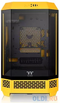 Корпус Thermaltake The Tower 300 Bumblebee желтый без БП miniITX 7x120mm 5x140mm 2xUSB3.0 audio bott PSU