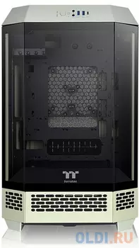 Корпус Thermaltake The Tower 300 Matcha Green зеленый без БП miniITX 7x120mm 5x140mm 2xUSB3.0 audio bott PSU