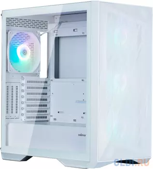 Корпус E-ATX Zalman Z9 Iceberg MS White Без БП белый