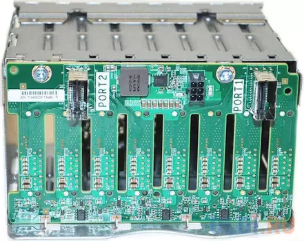 Корзина для жестких дисков HPE DL38X Gen10 SFF Box1/2 Cage/Backplane Kit (826691-B21)