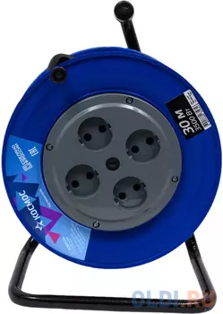КОСМОС Удлинитель (катушка) 16А 4 гн ПВС 21,5 (30м) УХ16 YKKsm30m-4g(16A)