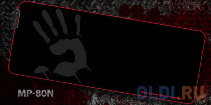Коврик для мыши A4 Bloody MP-80N черный/рисунок