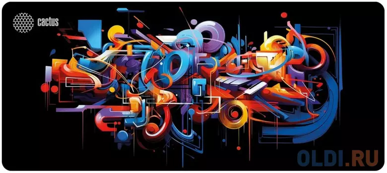 Коврик для мыши Cactus Graffiti 900x400x2мм (CS-MP-PRO10ХXL)
