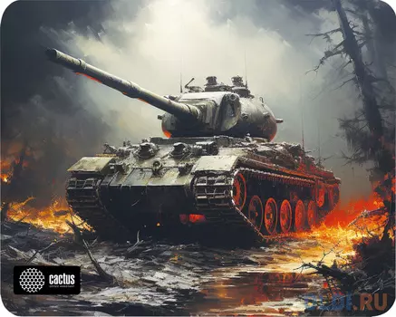 Коврик для мыши Cactus Tank 250x200x3мм (CS-MP-D04S)