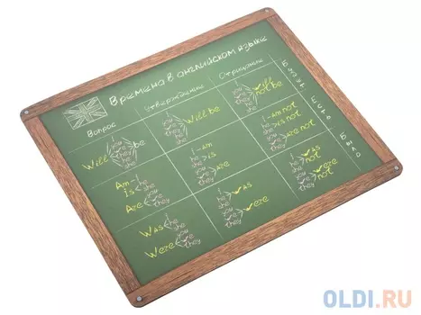 Коврик для мыши CBR CMP 027 "English", учебный, Английский язык