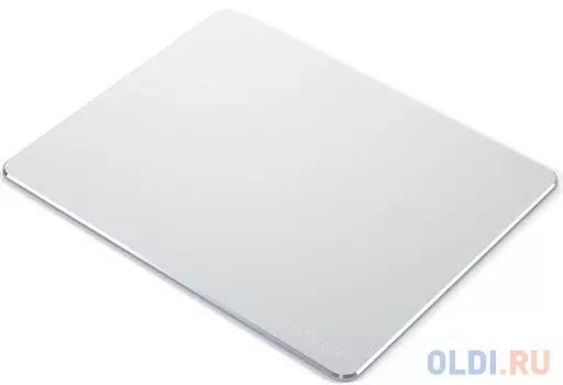 Коврик Satechi Aluminum Mouse Pad для компьютерной мыши. Материал алюминий. Размер 24x19x0,5 см. Цвет серебряный.