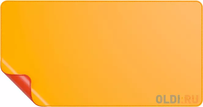 Коврик Satechi Dual Side ECO-Leather Deskmate. Цвет: Желтый/оранжевый