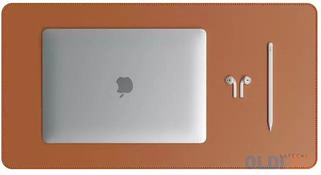 Коврик Satechi Eco Leather Deskmate для компьютерной мыши. Материал эко-кожа (искусственная кожа. Размер 58,5 x 31 см. Цвет коричневый.