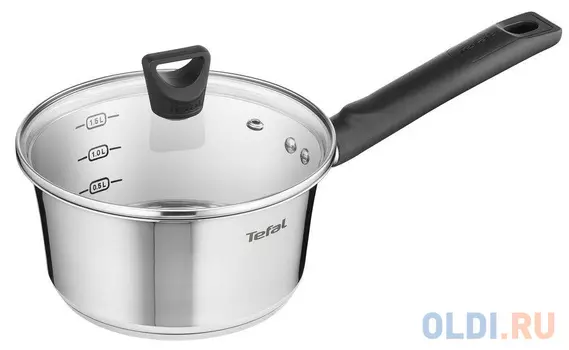 Ковш Tefal Simpleo B9052274 d=16см (с крышкой) серебристый (2100115457)