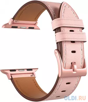 Кожаный ремешок для Apple Watch 38/40/41 mm LYAMBDA NEMBUS LWA-41-40-PK Pink
