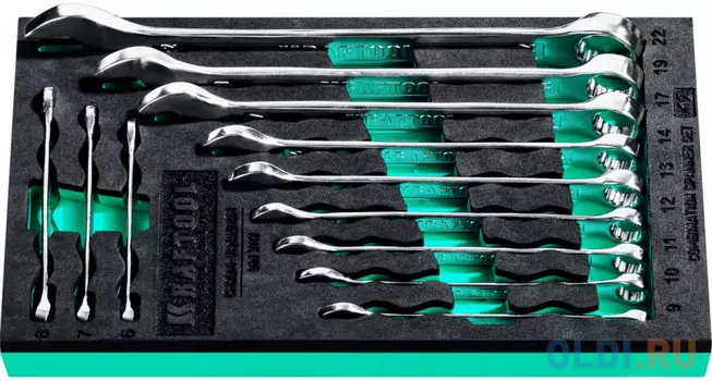 KRAFTOOL 12 шт, 6 - 22 мм, набор комбинированных гаечных ключей (27079-H12E)