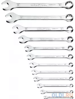 KRAFTOOL 12 шт, 6 - 24 мм, набор комбинированных гаечных ключей (27079-H12C)