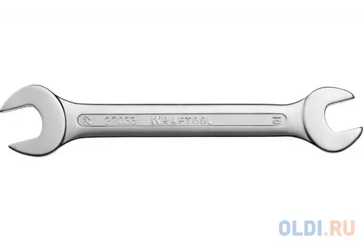 KRAFTOOL 19 х 22 мм, рожковый гаечный ключ (27033-19-22)