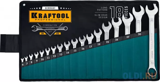 KRAFTOOL 27 мм, комбинированный гаечный ключ (27079-27)