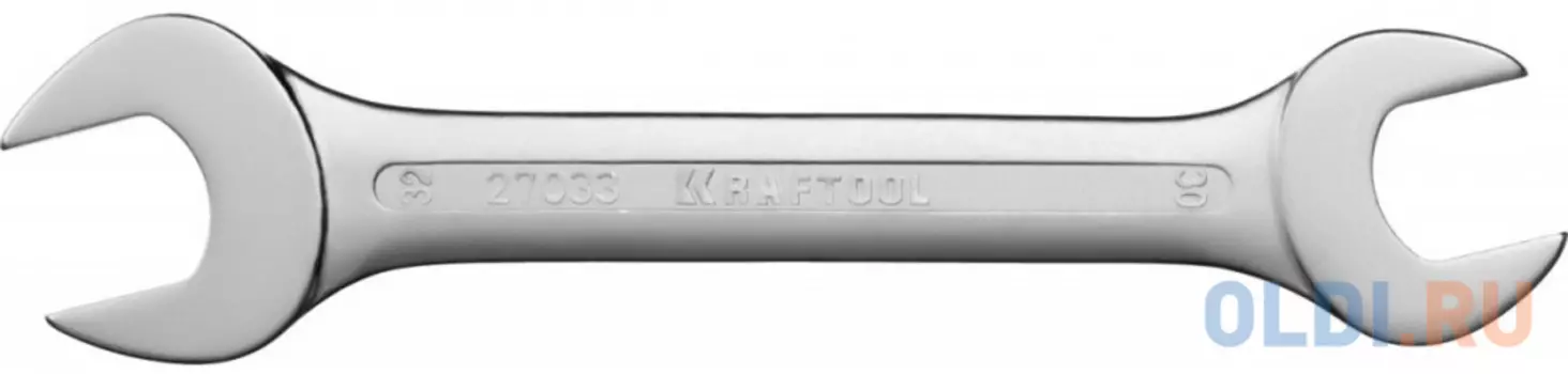 KRAFTOOL 30 х 32 мм, рожковый гаечный ключ (27033-30-32)