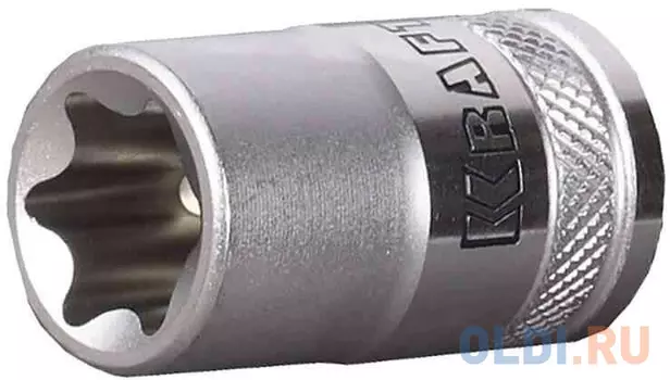 KRAFTOOL E-TORX, 1/2?, E22, торцовая головка (27810-22)