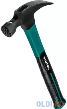 KRAFTOOL Fiberglass, 560 г, столярный молоток-гвоздодёр (20265-56)