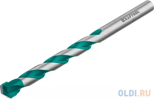 KRAFTOOL KERAMO 5 шт: 4-5-6-8-10 мм набор сверл по керамограниту с твердосплавной пластиной