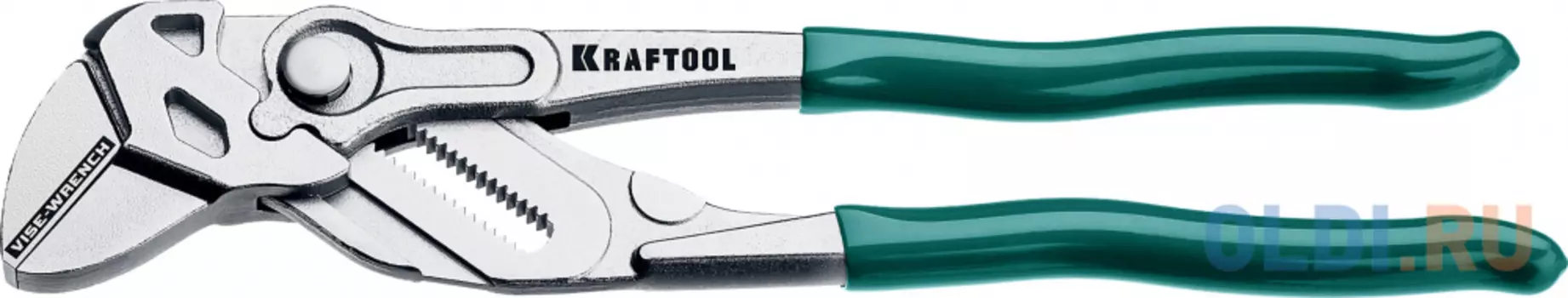 KRAFTOOL Клещи переставные-гаечный ключ Vise-Wrench, 250 / 50 мм (2 "), [22065]