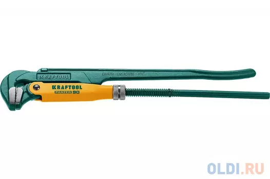 KRAFTOOL PANZER-90, №2, 1.5?, 440 мм, Трубный ключ с прямыми губками (2734-15)