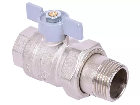 Кран шаровый Royal Thermo EXPERT 1" НГ бабочка