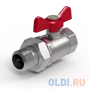 Кран шаровый Royal Thermo OPTIMAL 1/2" НГ усиленный бабочка