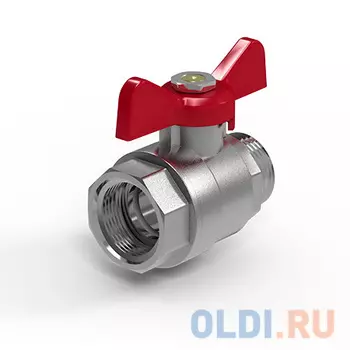 Кран шаровый Royal Thermo OPTIMAL 1" НВ бабочка