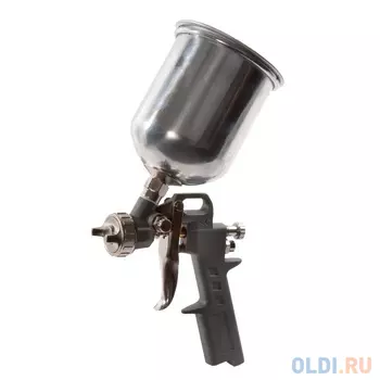 Краскопульт для компрессора QE 770-810 верхний бачок 0.6л сопло 1.5мм разъем EURO