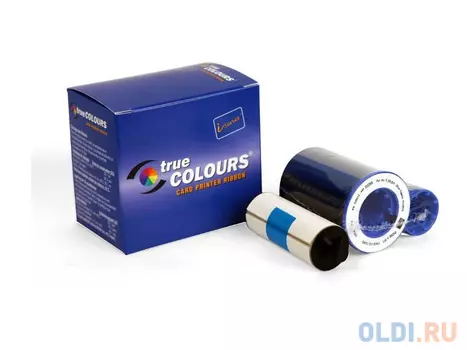 Красящая лента Zebra iSeries color ribbon 5 Panel YMCKO with 1 cleaning roller 800015-540