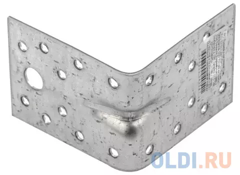 Крепежный уголок усиленный 2,0 мм, KUU 70x70x55 мм, Россия// Сибртех