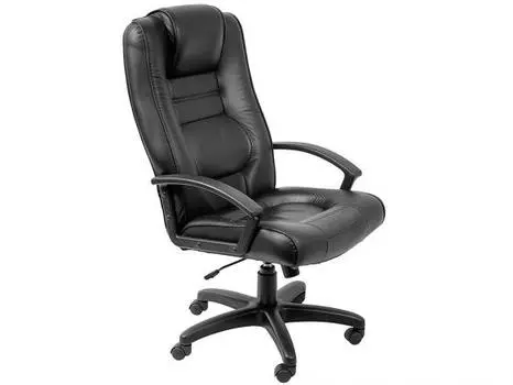 Кресло Buro T-9906AXSN черный кожа/искусственная кожа