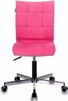 Кресло Бюрократ CH-330M/VELV36 розовый крестовина металл