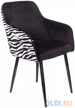 Кресло Бюрократ CH-380F черный/белый