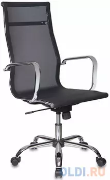 Кресло Бюрократ CH-993/M01 сетка крестовина хром черный
