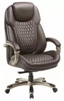 Кресло Бюрократ T-9917/BROWN коричневый