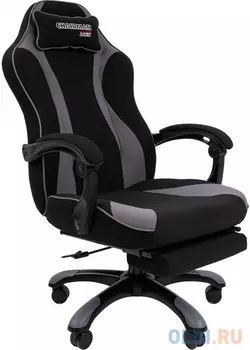 Кресло Chairman game 35 Россия ткань черн./серый (7089918)