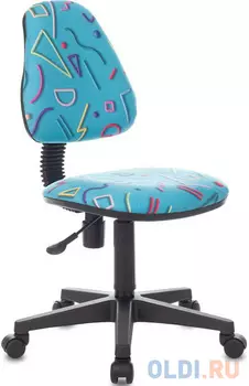 Кресло детское Бюрократ KD-4 голубой