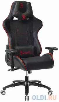 Кресло для геймеров A4TECH Bloody GC-400 чёрный красный