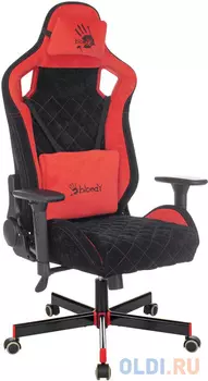 Кресло для геймеров A4TECH Bloody GC-650 чёрный красный