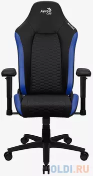 Кресло для геймеров Aerocool CROWN чёрный синий