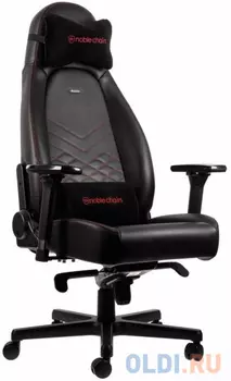 Кресло для геймеров Noblechairs ICON чёрный красный