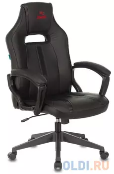 Кресло игровое БюрократКресло игровое Бюрократ VIKING ZOMBIE A3 B черный с карбон.вставками искусственная кожаA3 B черный с карбон.вставками искусственная кожа