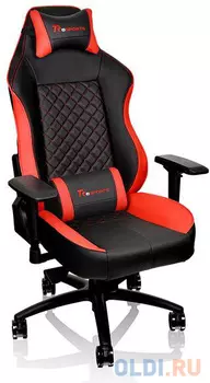 Кресло для геймеров Tt eSPORTS GT Comfort GC-GTC-BRLFDL-01 чёрный красный