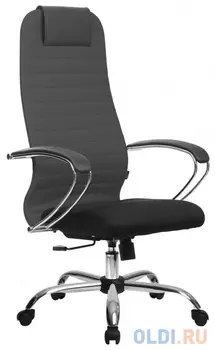 Кресло офисное Метта BK-10CH серый