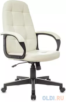 Кресло руководителя Бюрократ CH 002 слоновой кости